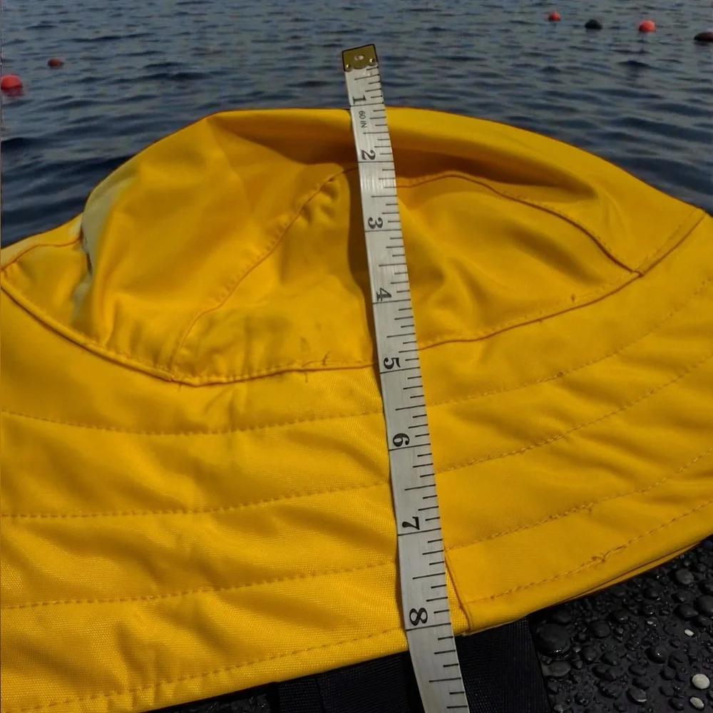 West Marine Sou’wester Rain Hat. Long Back Brim and Chin Strap - Picture 7 of 8